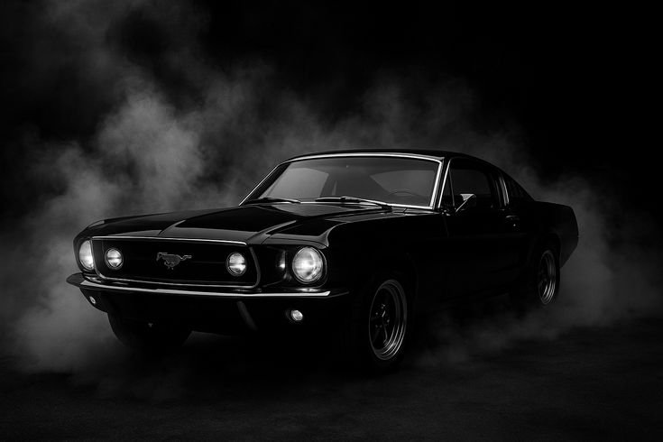 old-vintage-Mustang-🐎
